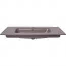 Раковина Plumberia Selection IXO XO081FCS 81x46 см, накладная, коричневый матовый