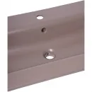 Раковина Plumberia Selection IXO XO081FCS 81x46 см, накладная, коричневый матовый