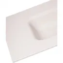 Раковина Plumberia Selection IXO XO101FBO 101x46 см, накладная, белый матовый
