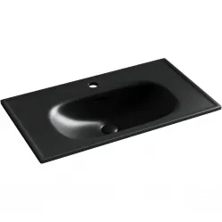 Раковина Ceramica Nova Sabo CN13002MB 80x46 см, накладная, черный матовый