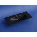 Раковина Ceramica Nova Sabo CN13003MB 105x46 см, накладная, черный матовый