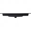 Раковина Plumberia Selection IXO XO081FGB 81x46 см, накладная, темно-серый матовый