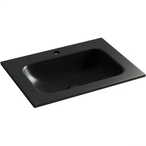 Раковина Ceramica Nova Grace CN7011MB 61x45,7 см, накладная, черный матовый