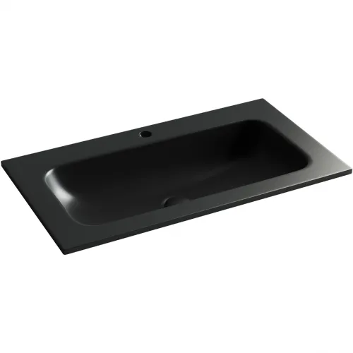 Раковина Ceramica Nova Grace CN7012MB 81x45,7 см, накладная, черный матовый