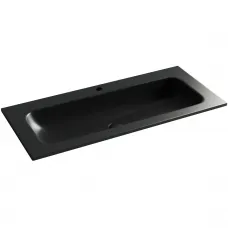 Раковина Ceramica Nova Grace CN7013MB 101x45,7 см, накладная, черный матовый