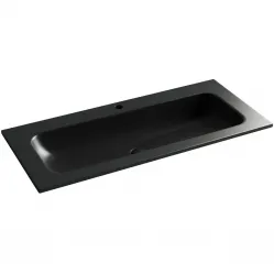 Раковина Ceramica Nova Grace CN7013MB 101x45,7 см, накладная, черный матовый