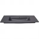 Раковина Plumberia Selection IXO XO101FGB 101x46 см, накладная, темно-серый матовый