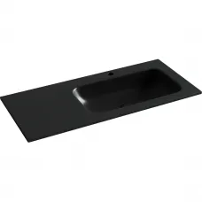 Раковина Ceramica Nova Grace CN7015MB 101x45,7 см, накладная, черный матовый