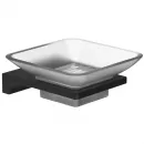 Мыльница Wonzon & Woghand Eclipse WW-9122-BL настенная, черный матовый