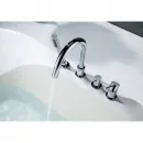 Смеситель на борт ванны Aquatek Европа AQ1348CR с душевым гарнитуром, хром