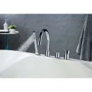Смеситель на борт ванны Aquatek Европа AQ1348CR с душевым гарнитуром, хром