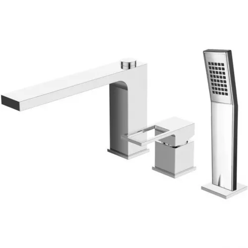 Смеситель на борт ванны BelBagno Romano ROM-BVD-CRM