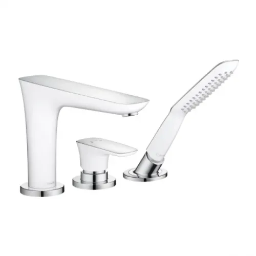 Смеситель для ванны на 3 отверстия Hansgrohe PuraVida 15432400