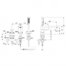 Смеситель на борт ванны Kludi Zenta SL 484480565