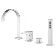 Смеситель на борт ванны Abber Wasserfall AF8613