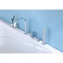 Смеситель на борт ванны Abber Wasserfall AF8613