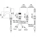 Смеситель на борт ванны Paffoni Jo JO047NO