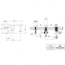 Смеситель на борт ванны Villeroy & Boch O.Novo TVT10400200061