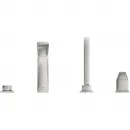 Смеситель на борт ванны Grohe Allure Brilliant 29405DC0 с душевым гарнитуром, суперсталь