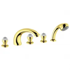 Смеситель на борт ванны Migliore Axo Swarovski ML.AXO-680F.DO