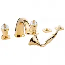 Смеситель на борт ванны Migliore Korona Swarovski ML.KRN-4780.DO