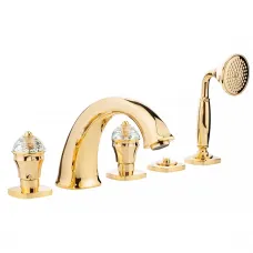 Смеситель на борт ванны Migliore Korona Swarovski ML.KRN-4780.DO