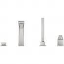 Смеситель на борт ванны Grohe Allure Brilliant 29527DC0 с душевым гарнитуром, суперсталь