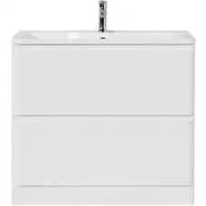 Тумба Bianco Lucido 89,6 см BelBagno Albano ALBANO-900-2C-PIA-BL
