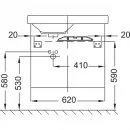 Тумба белый глянец 62 см Jacob Delafon Odeon Up EB991G-G1C