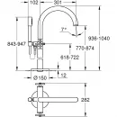 Смеситель напольный для ванны Grohe Atrio New 25044AL3