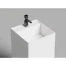 Раковина Salini S-Stone Armonia Square Top 01 130521TM 46x46 см, напольная, белый матовый