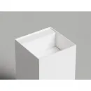 Раковина Salini S-Stone Armonia Square Top 01 130521TM 46x46 см, напольная, белый матовый