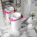 Раковина Salini S-Sense Oriente Totem 1303101MF 70x49 см, напольная, покраска по RAL матовый полностью