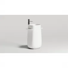 Раковина Salini S-Sense Oriente Totem 1303101G 70x49 см, напольная, белый глянец