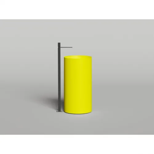 Раковина Salini S-Sense Armonia Round 01 130411GF 46x46 см, напольная, покраска по RAL глянец полностью