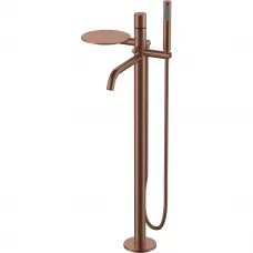 Смеситель напольный для ванны Boheme Stick Linea 129-BRB бронза матовая