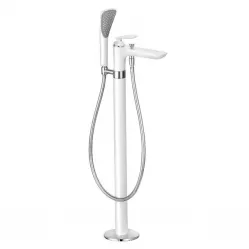 Смеситель напольный для ванны Kludi Balance White 525909175