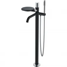 Смеситель напольный для ванны Boheme Stick Diamond 129-BCR