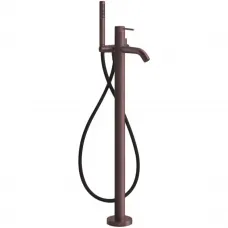 Смеситель напольный для ванны Gessi Gessi316 54028#708 медь матовая