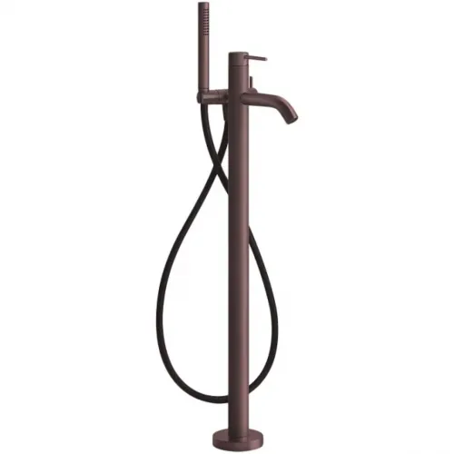 Смеситель напольный для ванны Gessi Gessi316 54028#708 медь матовая