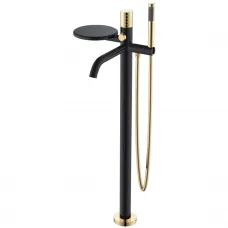 Смеситель напольный для ванны Boheme Stick Diamond 129-BG