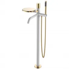 Смеситель напольный для ванны Boheme Stick Diamond 129-WG