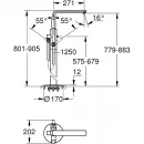 Смеситель напольный для ванны Grohe Lineare 23792001