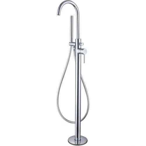 Смеситель напольный для ванны Abber Wasser Kreis AF8115N хром