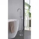 Смеситель напольный для ванны Abber Wasser Kreis AF8115N хром