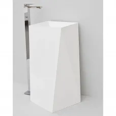Раковина напольная 52x52 см Artceram Sharp OSL008 01 00 bi