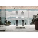 Раковина напольная 45x45 см Abber Kristall AT2702Onyx-H