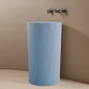 Раковина напольная 50x50 см Abber Stein AS2501Blau