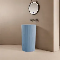 Раковина напольная 50x50 см Abber Stein AS2501Blau