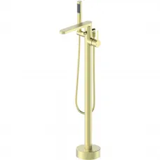 Смеситель напольный для ванны Wonzon & Woghand Stick WW-88649901-BG золотой матовый
